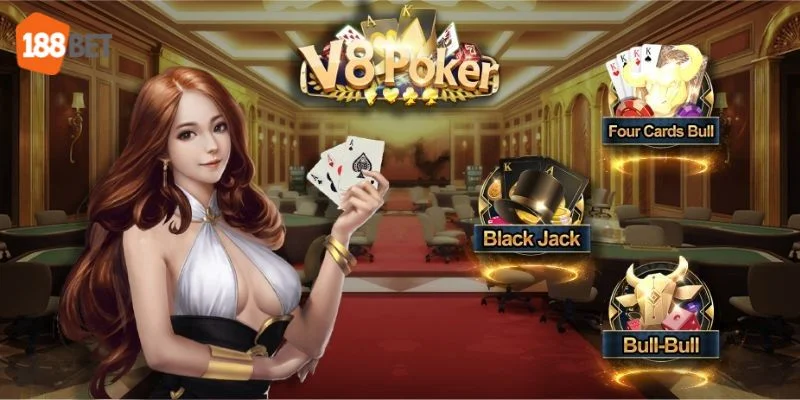 Điểm giải trí lý tưởng từ Game V8 Poker tại 188BET.