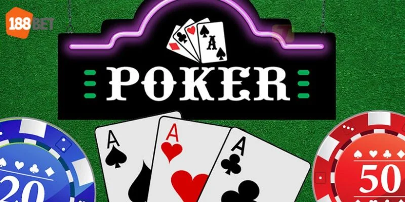 Đa dạng thể loại Poker tại 188BET từ nhà phát hành V8 đẳng cấp thế giới.